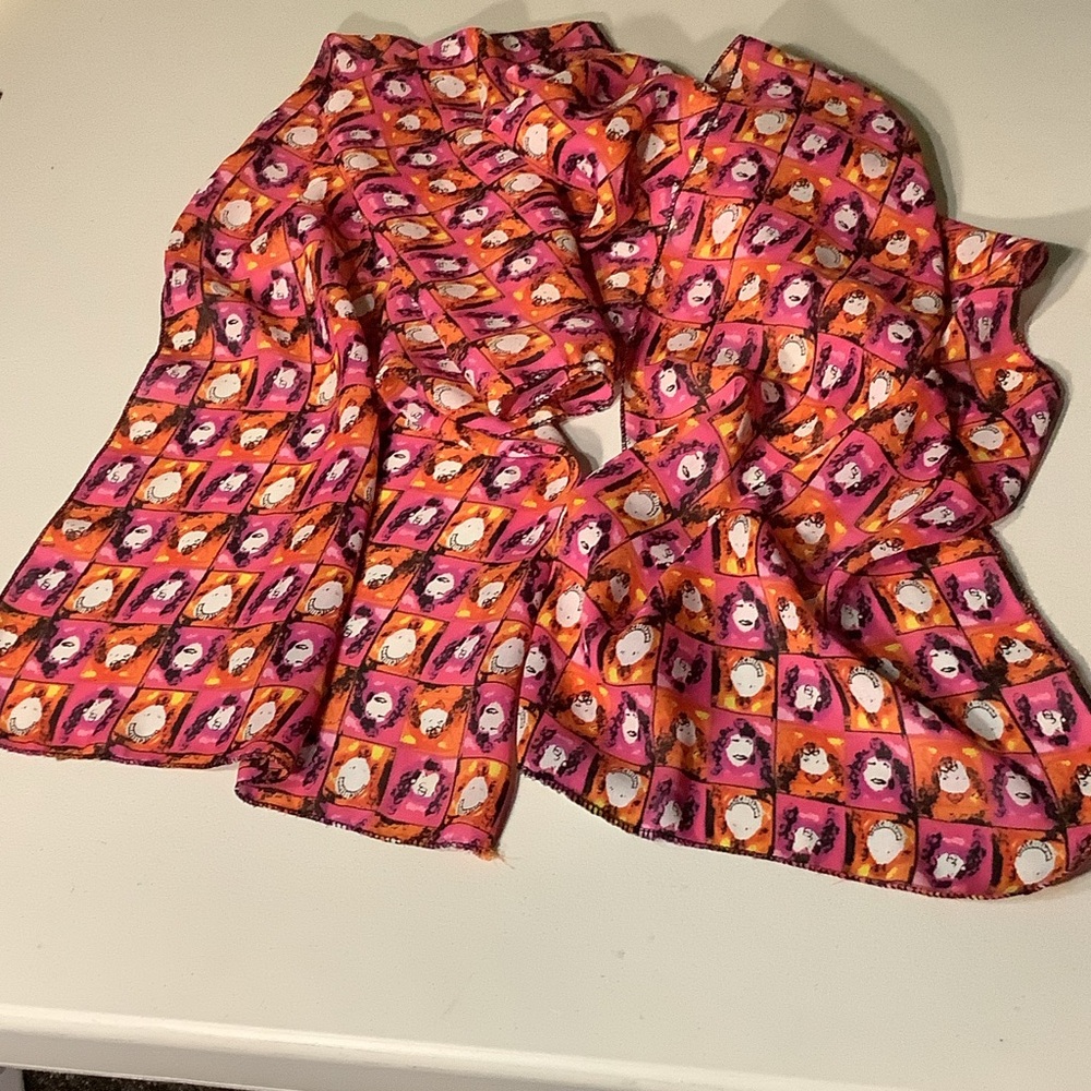 Vintage Gilda’s Club oblong scarf
